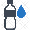 Eau Potable Bouteille Hydratation Icône