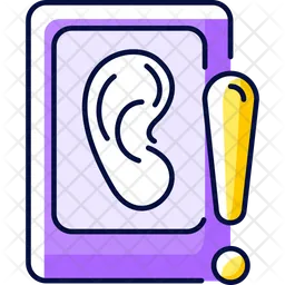 Eavesdropping mobile devices  Icon