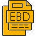 Ebd File File Format File Icono