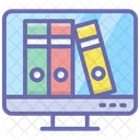 Ebook Digital Library Online Library Icon
