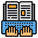 Ebook Learning Open Book Icon