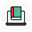 Online Library Book Icon