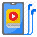 Smartphone Learning Ebook Icon