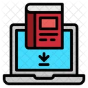 Ebook Library Download Icon