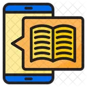 Ebook Education Online Learning Icon