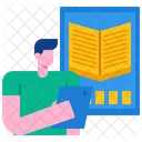 Ebook Digital Technology Icon