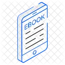 Online Book Digital Book Ebook Icon