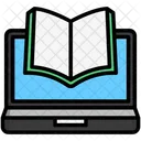 Ebook Laptop Education Icon