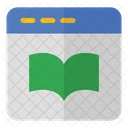 Ebook E Learning Online Learning Icon