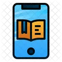 Ebook Book Mobile Icon
