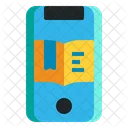 Ebook Book Mobile Icon