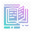 Learning Online Electronic Icon