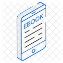 Online Book Digital Book Ebook アイコン