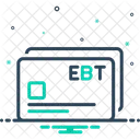 Ebt Tarjeta Pago Electronico Icono