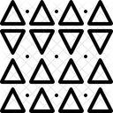 Divergences Forme Triangle Icône