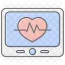 Ecg Electrocardiogram Cardiology Icon