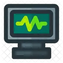 Ecg Monitor Rate Icon