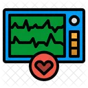 Ecg Electrocardiogram Ekg Icon