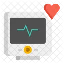 Ecg Electrocardiogram Cardiogram Icon