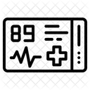 Ecg Medical Electrocardiogram Icon