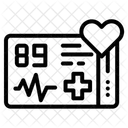 Ecg Medical Electrocardiogram Icon