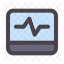 Ecg Ekg Monitor Heartbeat Icon
