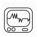 Electrocardiogram Cardiogram Ecg Icon