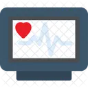 Ecg Monitor Electrocardiogram Icon