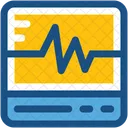 ECG Macchina Monitor Icon