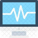 ECG Macchina Monitor Icon