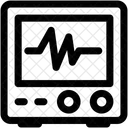 ECG Macchina Monitor Icon