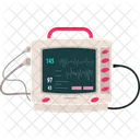 Ecg Machine Electrocardiogram Ecg Monitor Icon
