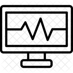 心電図装置  アイコン
