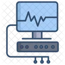 Ecg Machine Ventilator Machine Cardiogram Machine Icon