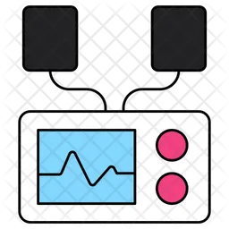 Ecg Machine  Icon