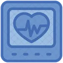 Ecg Machine Heart Report Cardiac Report Icon