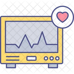 Ecg machine  Icon