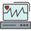 Ecg Machine Cardiogram Ecg Icon