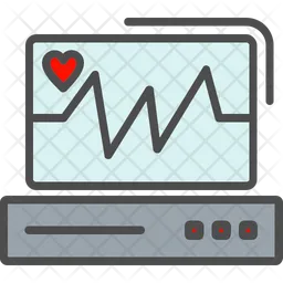 Ecg Machine  Icon