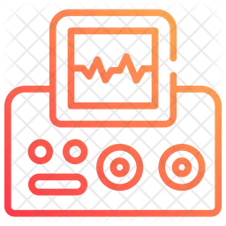 Ecg Machine  Icon