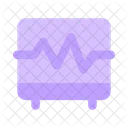 Ecg Machine Cardiology Icon