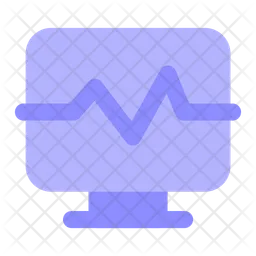 Ecg Machine  Icon