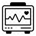 Ecg Electrocardiogram Machine Icon