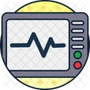 Ecg Machine Heart Electrocardiogram Icon