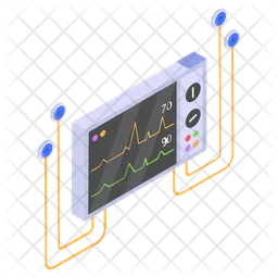 ECG Machine  Icon