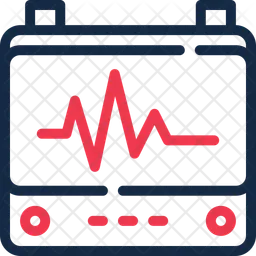 Ecg monitor  Icon