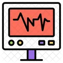 Ecg Monitor Ekg Electrocardiogram Icon