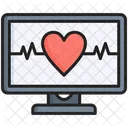 Ecg Monitor Monitor Heart Icon