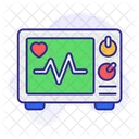 Ecg Monitor Electrocardiogram Ecg Icon