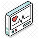 Ecg Monitor Electrocardiogram Ekg Icon